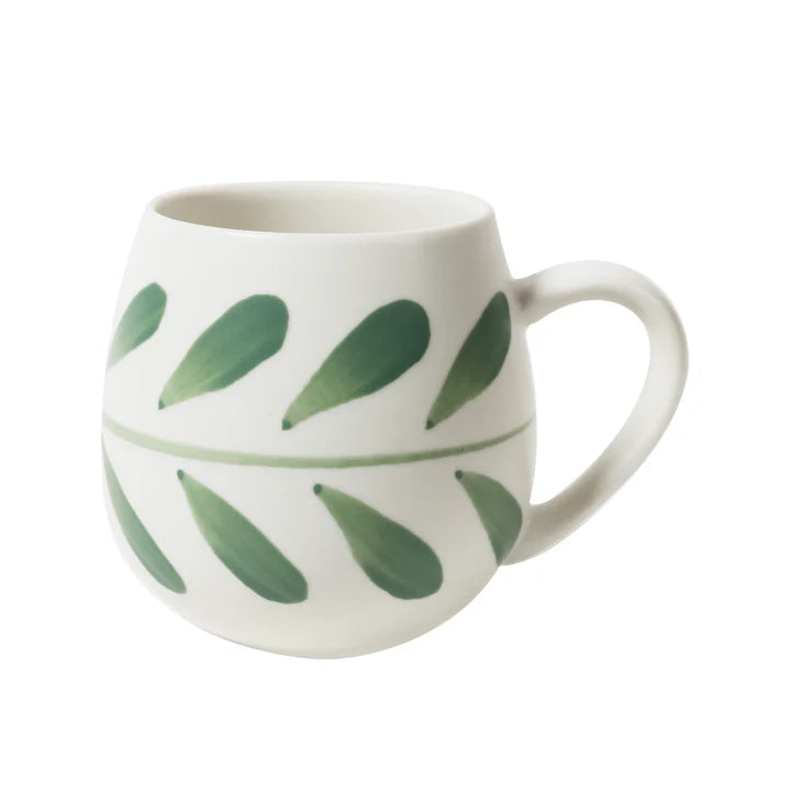 Hug Me Mug Set of 4 - Olive Brush