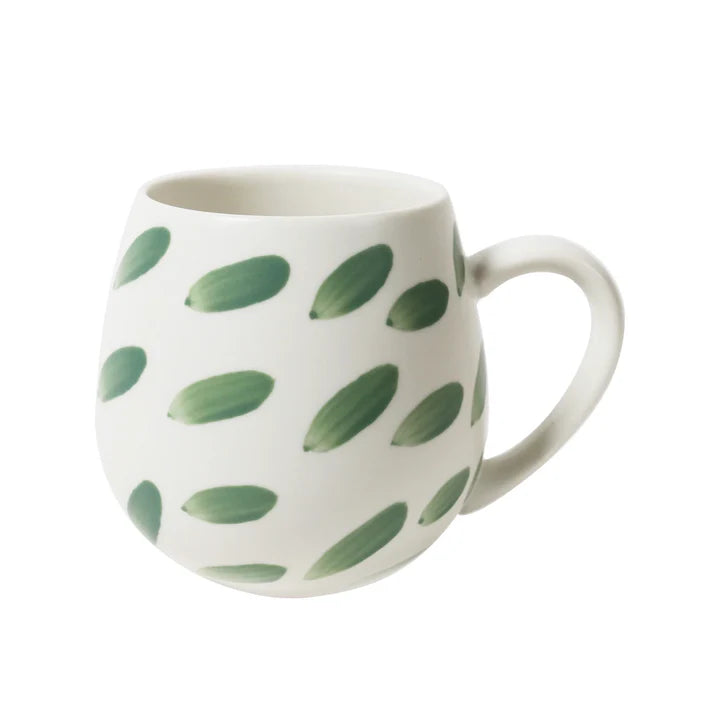 Hug Me Mug Set of 4 - Olive Brush