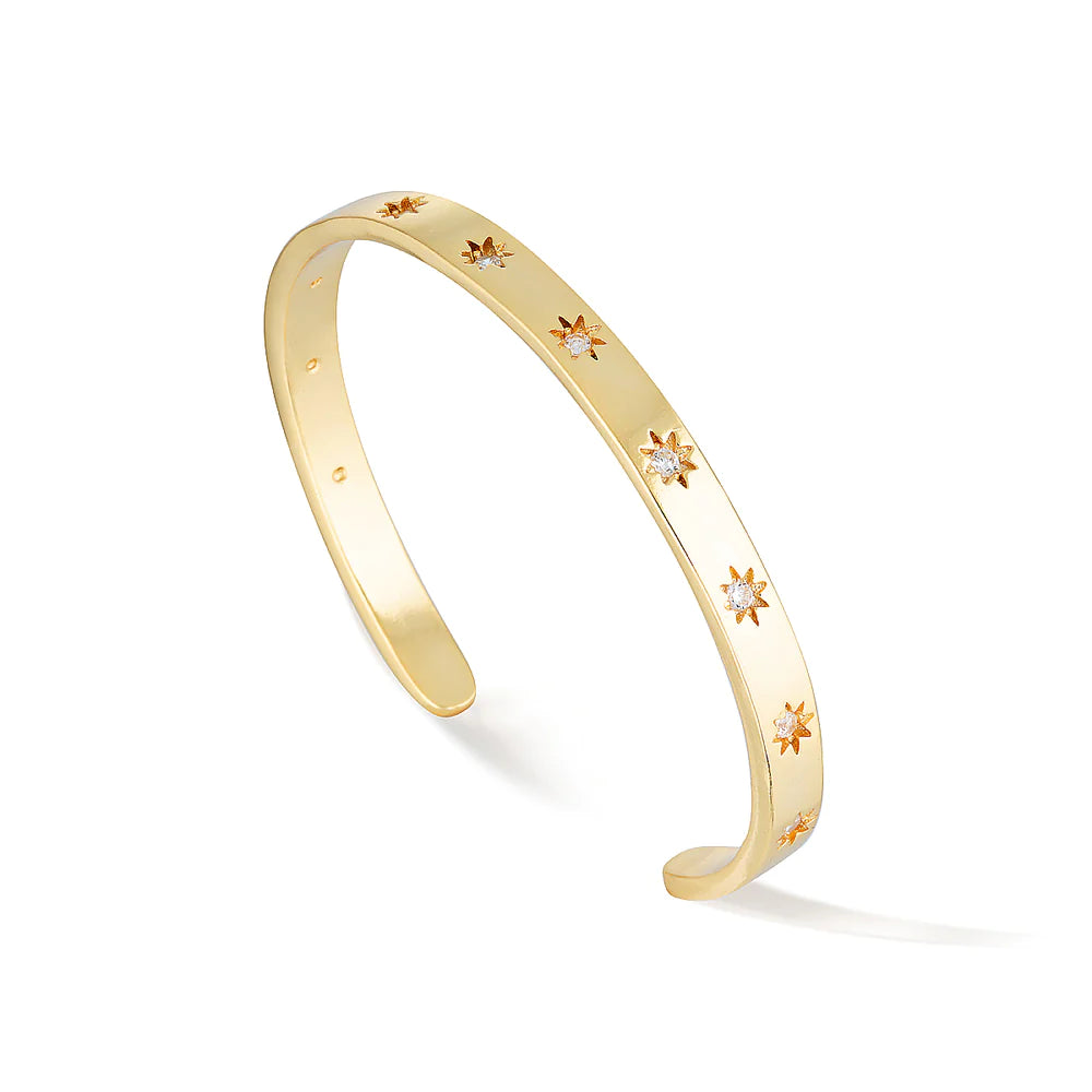 Celestial Constellation Cuff (Gold)