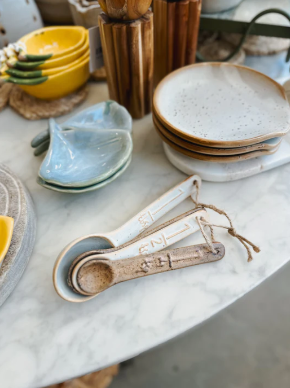 Henri Ceramic Measuring Spoons - Set 4