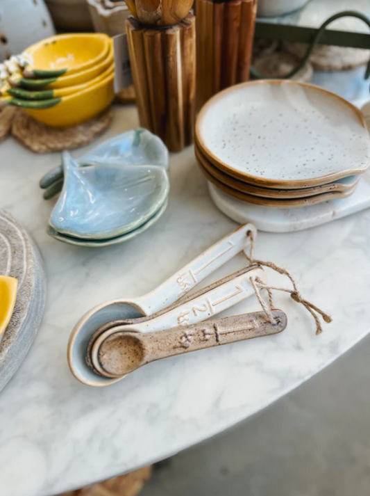Henri Ceramic Measuring Spoons - Set 4