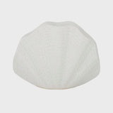 Scallop Ceramic Vase - White