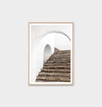 Arch Staircase Print