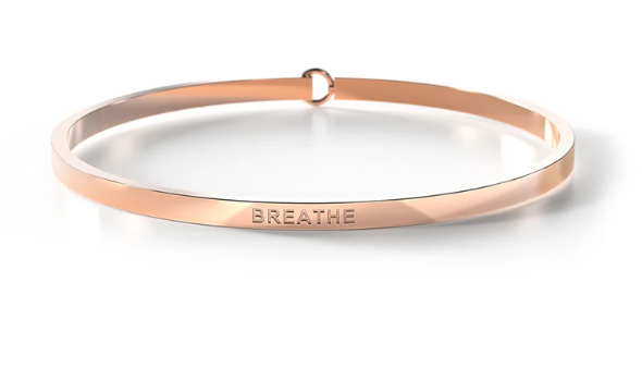 Breathe Bangles - Rose Gold