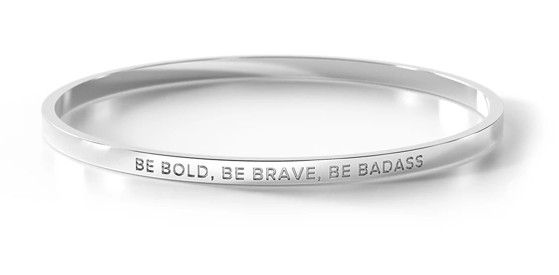 Be Bold Bangle - Silver