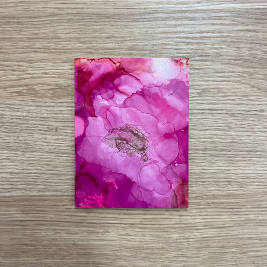 Pink Watercolour Gift Card