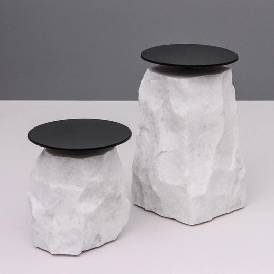 Rhea Candlestand, Black - available in 2 sizes