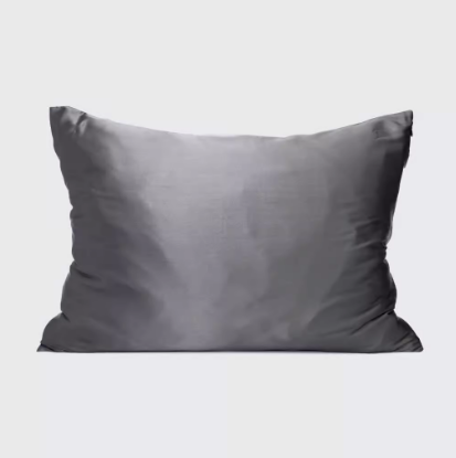 Charcoal Grey Satin Pillowcase