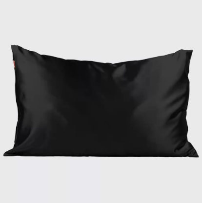 Black Satin Pillowcase