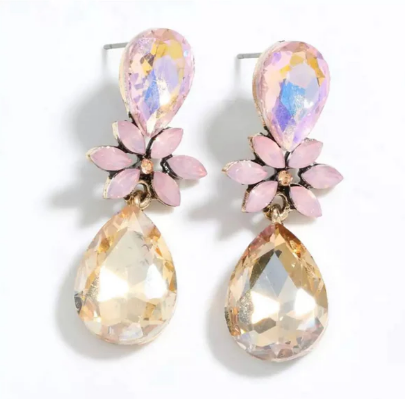 Anna Champagne Earrings