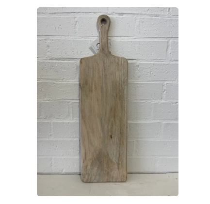 Wood Paddle Serving Board