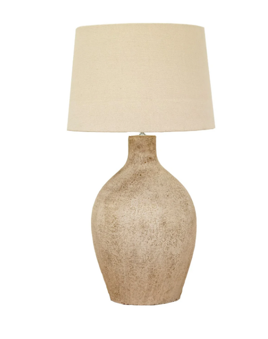 Terracotta Table Lamp Base