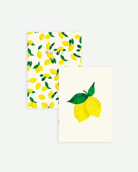 Duo A6 Notebook - Lemons