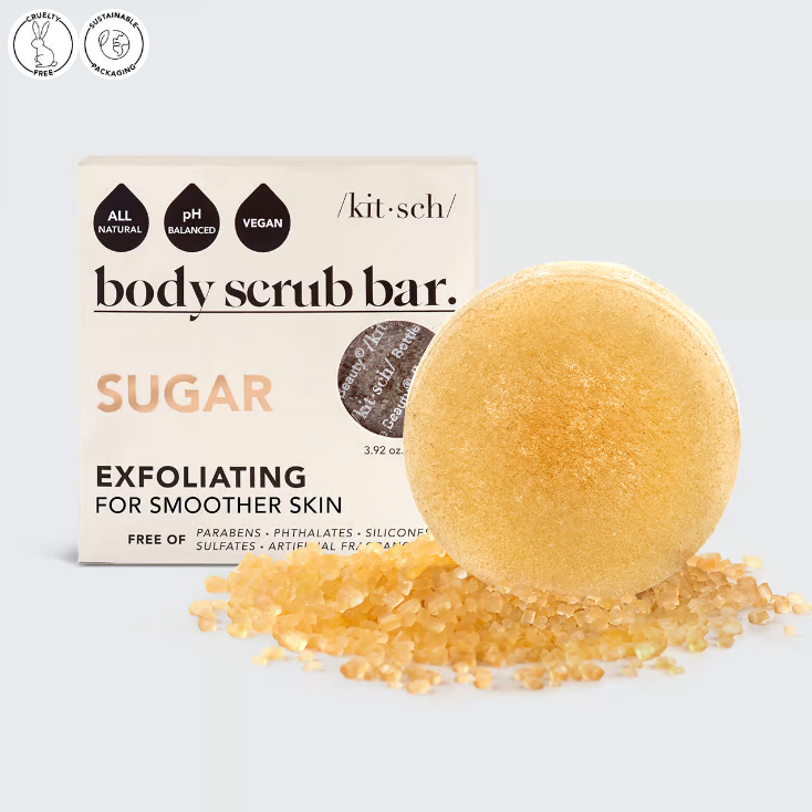 Sugar Exfoliating Body Scrub Bar