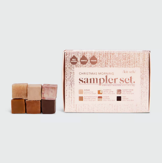 Bottle-Free Beauty Christmas Morning Sampler Set 6pc