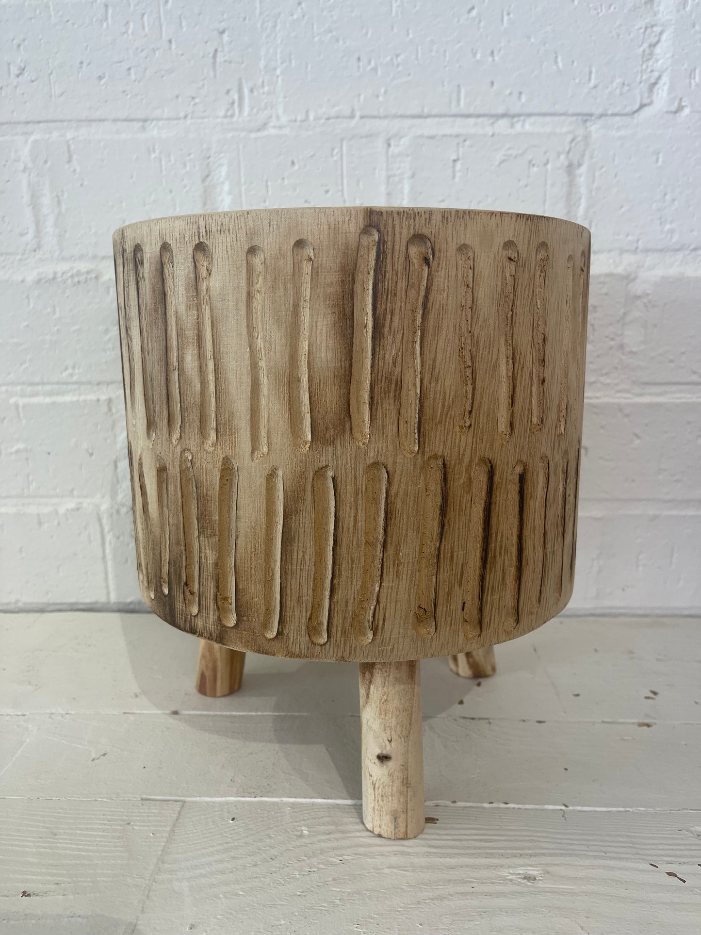 Tokoriki Natural Timber Planter - more colours available