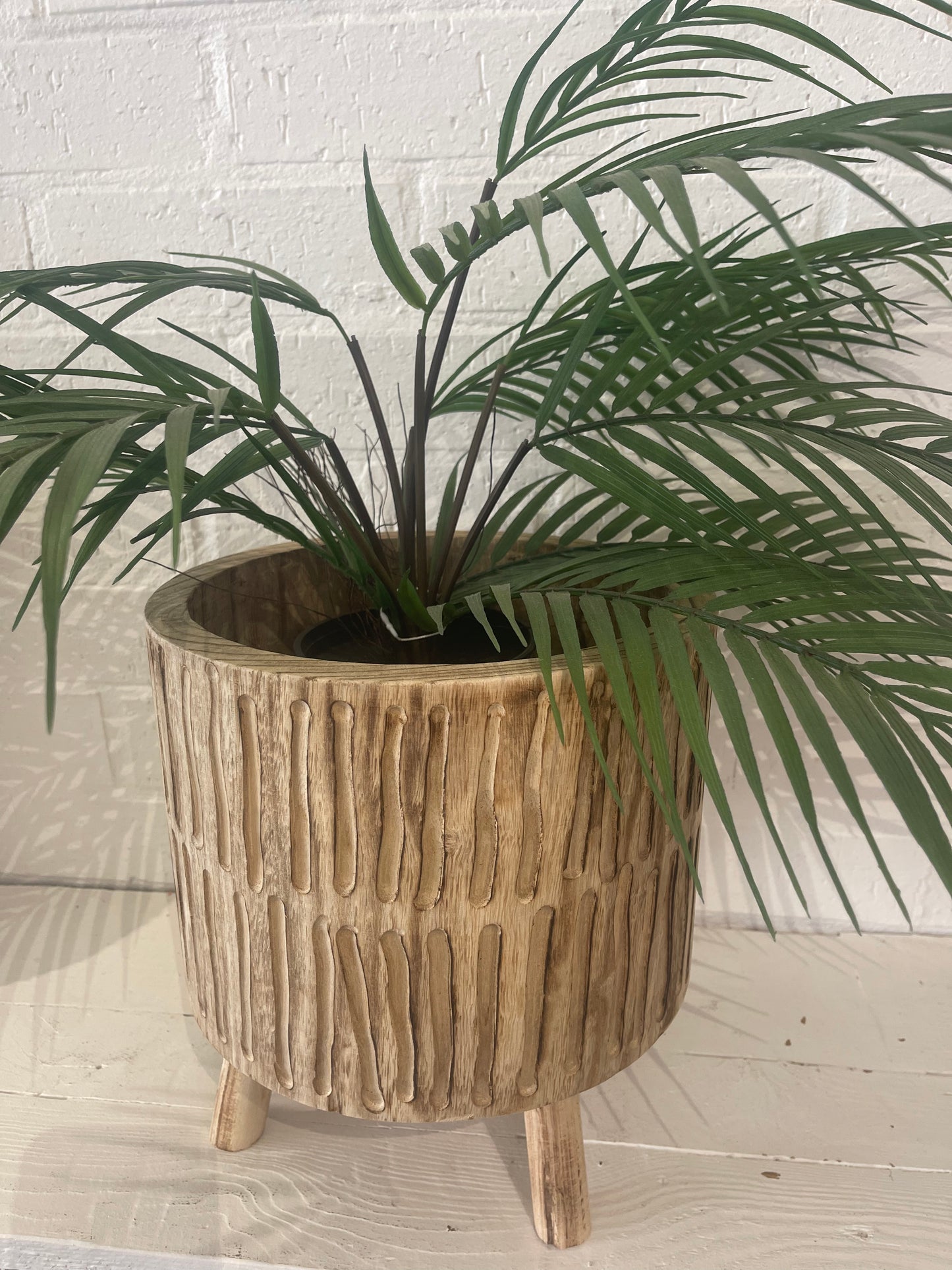 Tokoriki Natural Timber Planter - more colours available