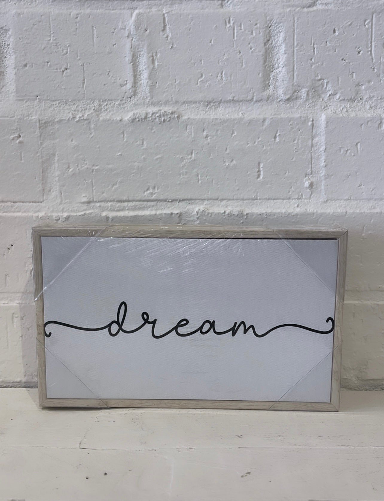 Framed Canvas Dream/Black