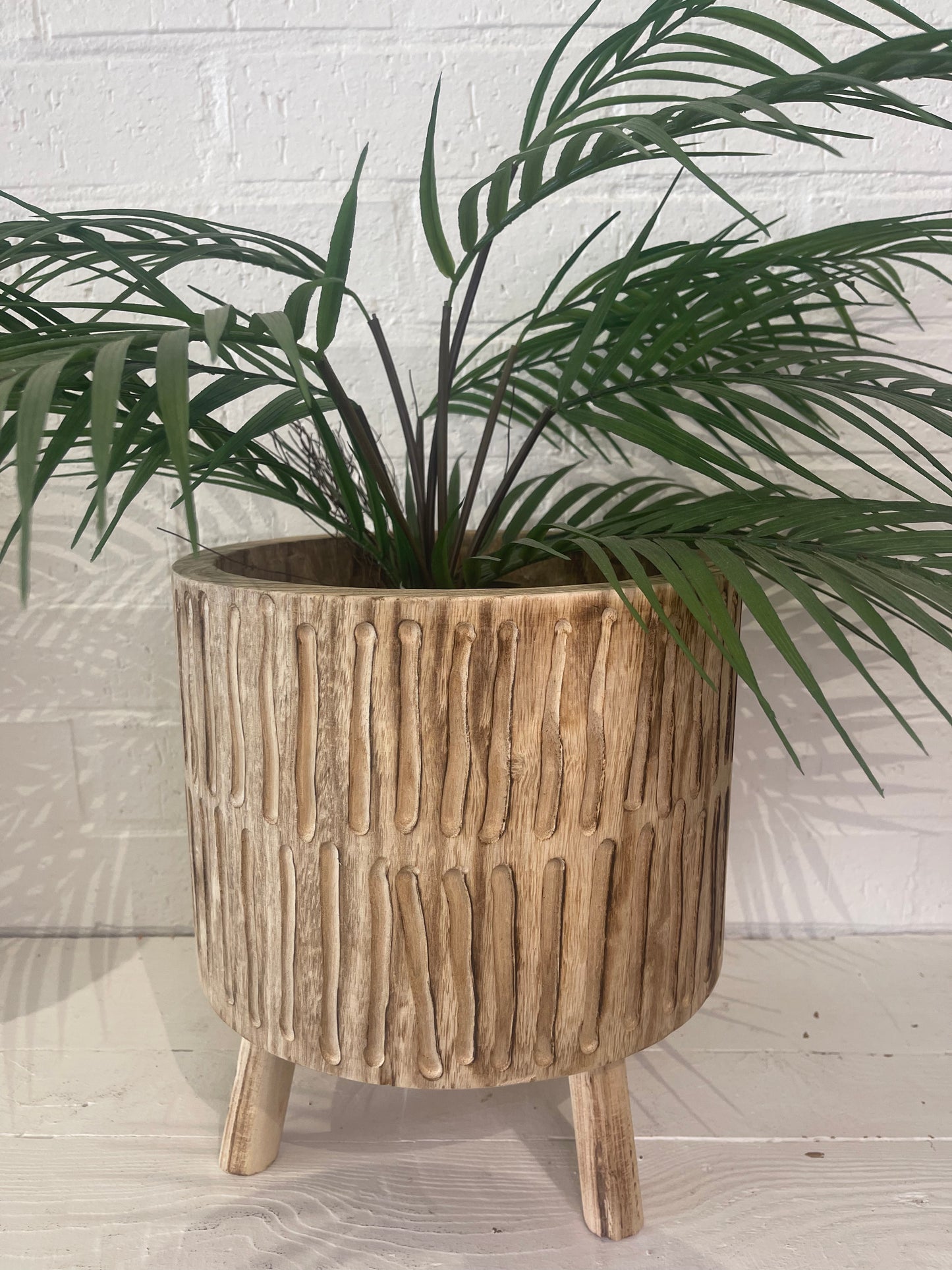 Tokoriki Natural Timber Planter - more colours available